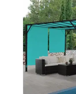 Záhradné pergoly Pergola se stahovací střechou 4x4 m Dekorhome