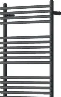 Radiátory do kúpeľne MEXEN/S - Sol radiátor + vykurovacia tyč 1200 x 500 mm, 600 W, antracit W125-1200-500-2600-66