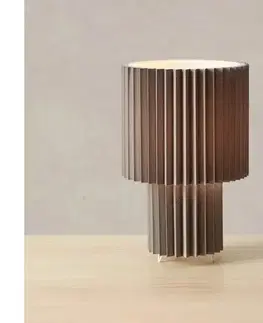 Lampy Markslöjd 108896 - Stolná lampa CATIS 1xE27/60W/230V 32 cm sivá 108896