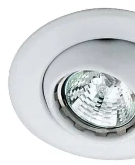 Stropná svetla Pohyblivé stropné svietidlo biele MR16 RM-02