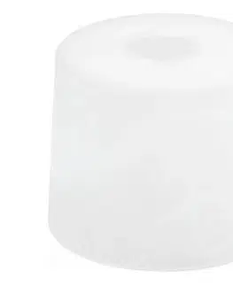 Lampy  Náhradné sklo k lustru E27 pr. 13 cm biela 8844