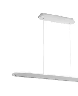 Svietidlá Osram - LED stmievateľný závesný luster na lanku OFFICE LINE LED/57W/230V 4000K 100 cm biela 4099854464898