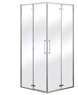 Sprchové kúty 90x90 Sprchový kút štvorcový Beta 90x90x195 chróm
