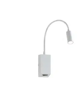 LED osvetlenie Redo 01-1193 - LED Flexibilná lampička HELLO LED/3W/230V biela 01-1193