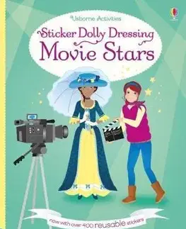 V cudzom jazyku Sticker Dolly Dressing Movie Stars - Fiona Watt,Arrowsmith Vicky