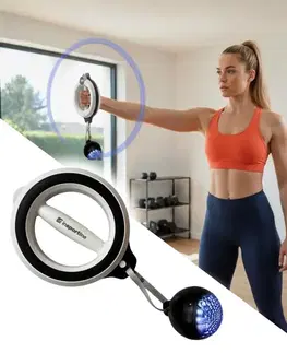 Ostatné fitness náradie Posilňovač rúk inSPORTline Griphoop čierno-biela