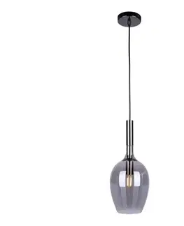 Svietidlá  Luster na lanku LUGANO 1xE14/40W/230V šedá ML8813