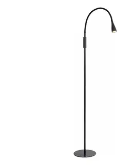 Lampy Lucide 18756/03/30 - LED Stmievateľná stojacia lampa ZOZY LED/4W/230V čierna 18756/03/30