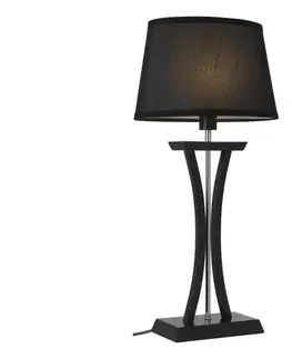 Lampy Cottex B2429SV - Stolná lampa NEW CHELSEA 1xE14/40W/230V čierna B2429SV