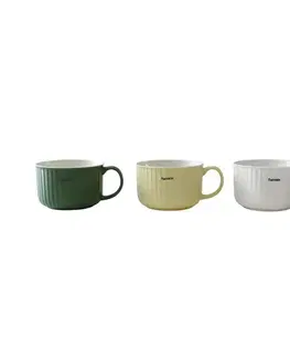 Hrnčeky, šálky, podšálky MAKRO - Hrnček Jumbo 14x9cm rôzne farby