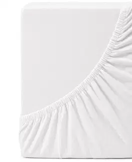 Plachty 4Home jersey prestieradlo Ideál biela, 200 x 200 cm