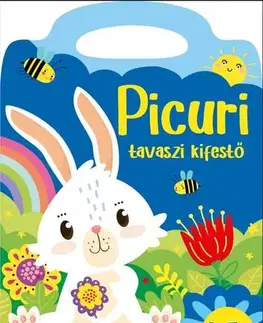 Nalepovačky, vystrihovačky, skladačky Picuri tavaszi kifestő