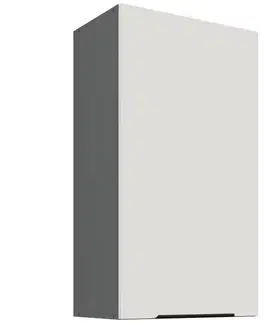Kuchynské skrinky visiace Kuchynská skrinka Aria-WH/ANT anti fingerprint 50G-90 1F