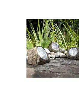 LED osvetlenie Globo 3302-3 - SADA 3x LED Solárne svietidlo LED/1,2V IP44 3302-3