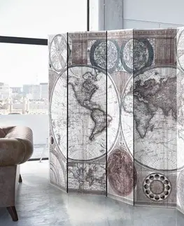 Paravány Paraván Terraqueous Globe Dekorhome