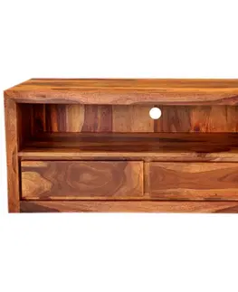 TV stolíky TV stolík Gani 120x50x45 z indického masívu palisander