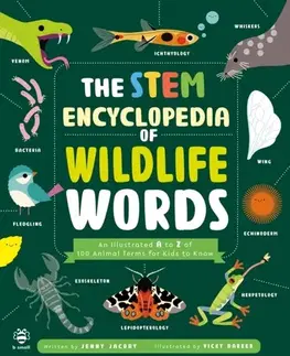Príprava do školy, pracovné zošity The STEM Encyclopedia of Wildlife Words - Jenny Jacoby