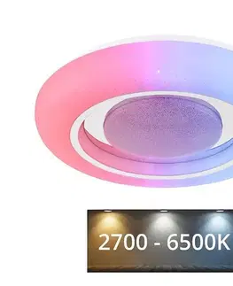 Svietidlá Globo 41369-18 - LED RGBW Stmievateľné stropné svietidlo BURRO LED/18W/230V + DO 41369-18