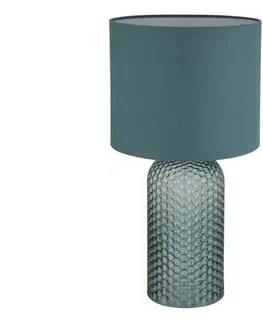 Lampy Globo 21735BG - Stolová lampa SOFIE 1xE27/60W/230V zelená 21735BG