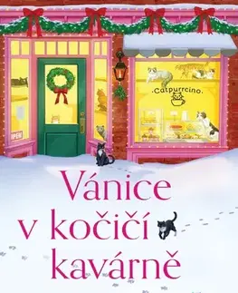 Romantická beletria Vánice v kočičí kavárně - Rachel Rowlands