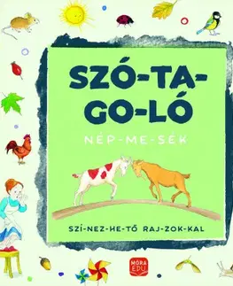 Príprava do školy, pracovné zošity Szótagoló - Népmesék - Színezhető rajzokkal