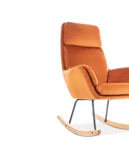 Kreslá Hojdacie kreslo HOOVER VELVET Signal