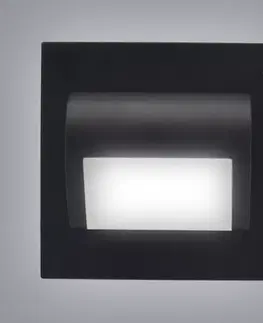 Lampy do obývačky Schodisková lampa 45006 Black 12V 1.5W IP20 4000K