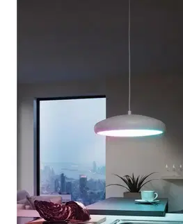 Svietidlá Eglo 33765-LED RGBW Stmievateľný luster na lanku RIODEVA-C LED/27W/230V 2700-6500K 33765