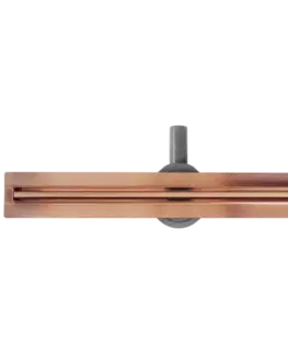 Sprchovacie kúty REA - Odtokový žľab Neox Slim pre Brushed Copper 100 REA-G4809