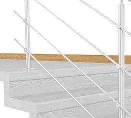 Bočnice Bočnice TOPSTEP Flex Buk svetlý 1800 × 80 × 17 mm