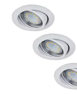 Svietidlá Rabalux 1049 - SADA 3xLED Podhľadové svietidlo LITE 3xGU10-LED/3W/230V 1049