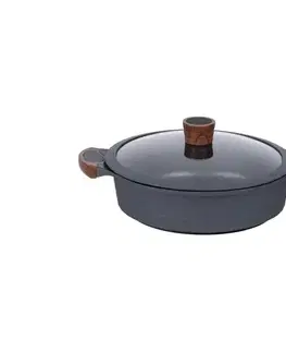 Panvice a hrnce Resto - Nízky hrniec s pokrievkou CAPELLA 5 l 28 cm RES-93506