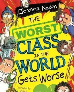 V cudzom jazyku The Worst Class in the World Gets Worse - Joanna Nadin,Rikin Parekh