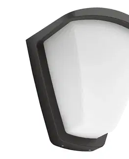 Záhradné lampy Philips 17383/93/PN - Vonkajšie nástenné svietidlo KISKADEE 1xE27/42W/230V IP44 17383/93/PN