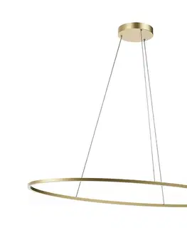 Svietidlá Redo 01-3341 - LED stmievateľný luster na lanku LEO LED/67W/230V bronzový 01-3341