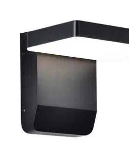 LED osvetlenie  LED Vonkajšie nástenné flexibilné svietidlo LED/17W/230V IP65 3000K čierna 2944