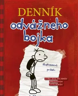 Dobrodružstvo, napätie, western Denník odvážneho bojka 1: Denník odvážneho bojka, 3. vydanie - Jeff Kinney,Elena Guričanová