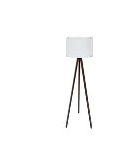 Lampičky Stojací lampa Tripod White Black 129