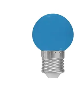 Žiarovky  LED žiarovka E27, 1 W, 230 V, 5500–6500 K, modrá 11797