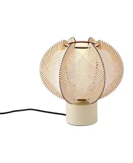 Stolné lampy Japandi stolná lampa béžová 32 cm - Gertie