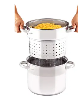 Súpravy riadu Pasta Lamart LTSS2417 hrniec na cestoviny 8L