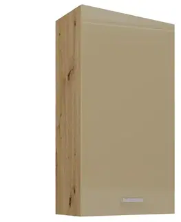 Kuchynské skrinky visiace Skrinka do kuchyne artisan cappucino 60G-108 1F