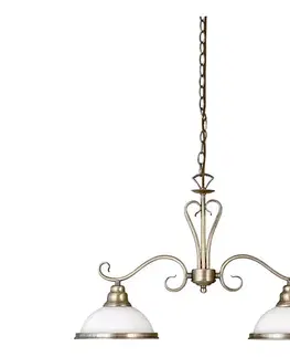 Svietidlá Rabalux 2757 - Luster ELISETT 2xE27/60W/230V
