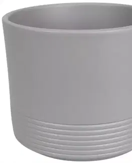 Záhrada Obal Valca Rille 992 14 cm šedá matná