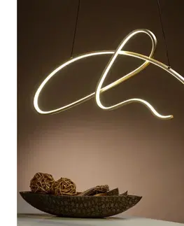 Svietidlá ONLI - LED Luster na lanku SIGN LED/42W/230V 4000K zlatá 5048/S