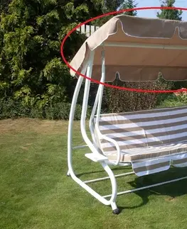 Príslušenstvo strieška k hojdačke DE LUXE ROJAPLAST