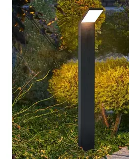 Záhradné lampy Brilagi - LED vonkajšie svietidlo RIANO LED/8W/230V antracit IP65 80 cm WO-HR60142-800-OEM-ANT