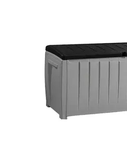 Úložné boxy a chladničky KETER Úložný box VELONE 340L | sivá