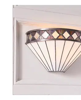 Svietidlá Endon 64149 - Nástenné svietidlo Tiffany FARGO 1xE14/40W/230V 64149