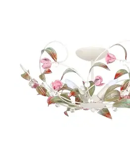 Svietidlá  Prisadený luster ROSE 3xE14/60W/230V 0465